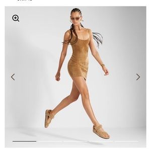 Skims Fendi Velvet Knit Dress